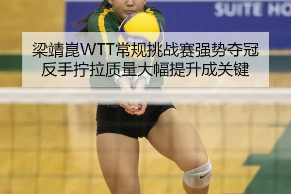 梁靖崑WTT常规挑战赛强势夺冠 反手拧拉质量大幅提升成关键
